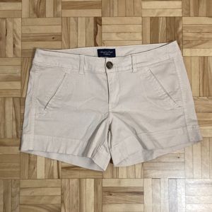 American Eagle pink blush shorts 4 inch inseam stretch mid rise